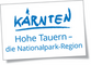 Logo Wilde Wasser in der Nationalpark-Region Hohe Tauern Kärnten
