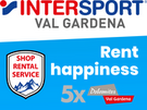 Logo INTERSPORT RENT Wolkenstein - Val Gardena