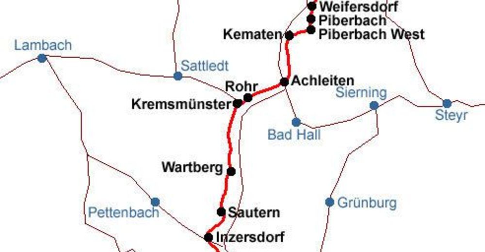 Kremstalweg R10 - BERGFEX - Radfahren - Tour Oberösterreich