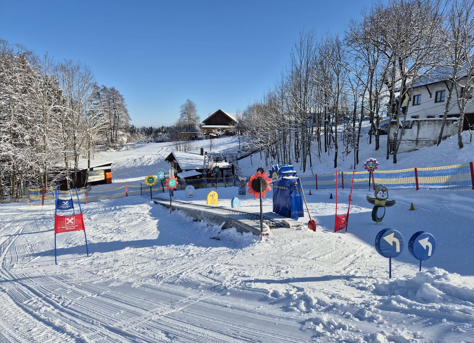 Pistenplan Skigebiet Waldzell