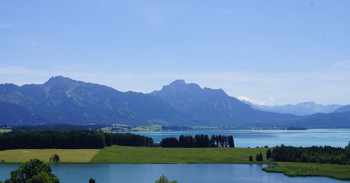 Forggenseerunde - BERGFEX - Radfahren - Tour Bayern