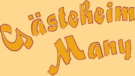 Logotip Gästeheim Many