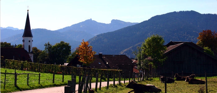 BERGFEX: Panoramakarte Saulgrub - Altenau - Wurmansau: Karte Saulgrub