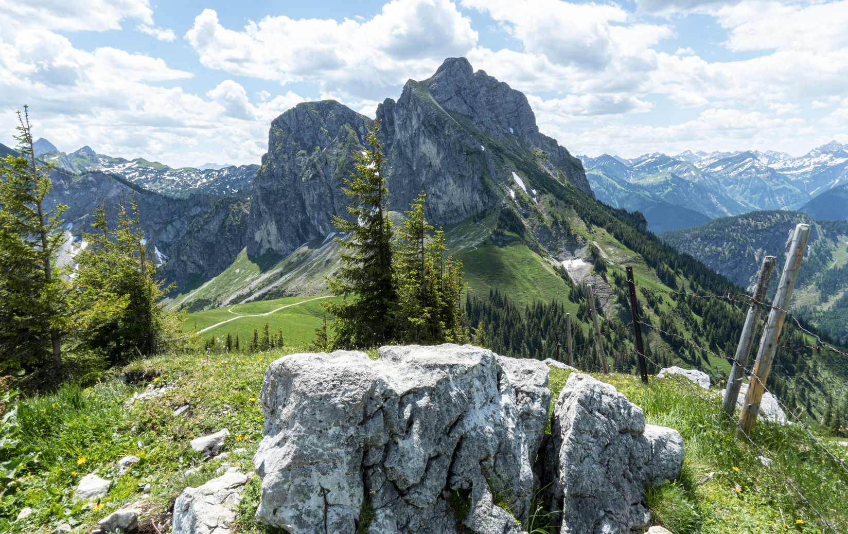 BERGFEX: Panoramakarte Pfronten: Karte Pfronten - Alm - Pfronten