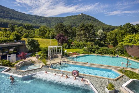 Panorama Therme Beuren - Außenbecken