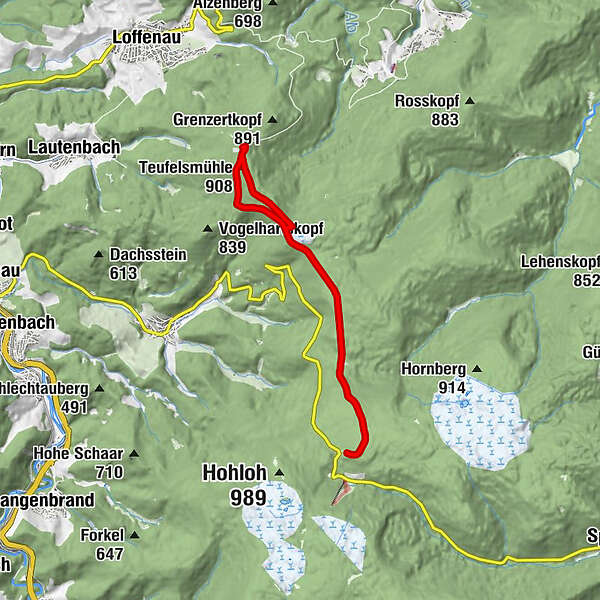 Loffenau Wanderheim Teufelsm Hle Teufelsm Hle Lautenbach