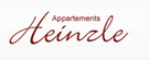 Logotip Appartements Heinzle