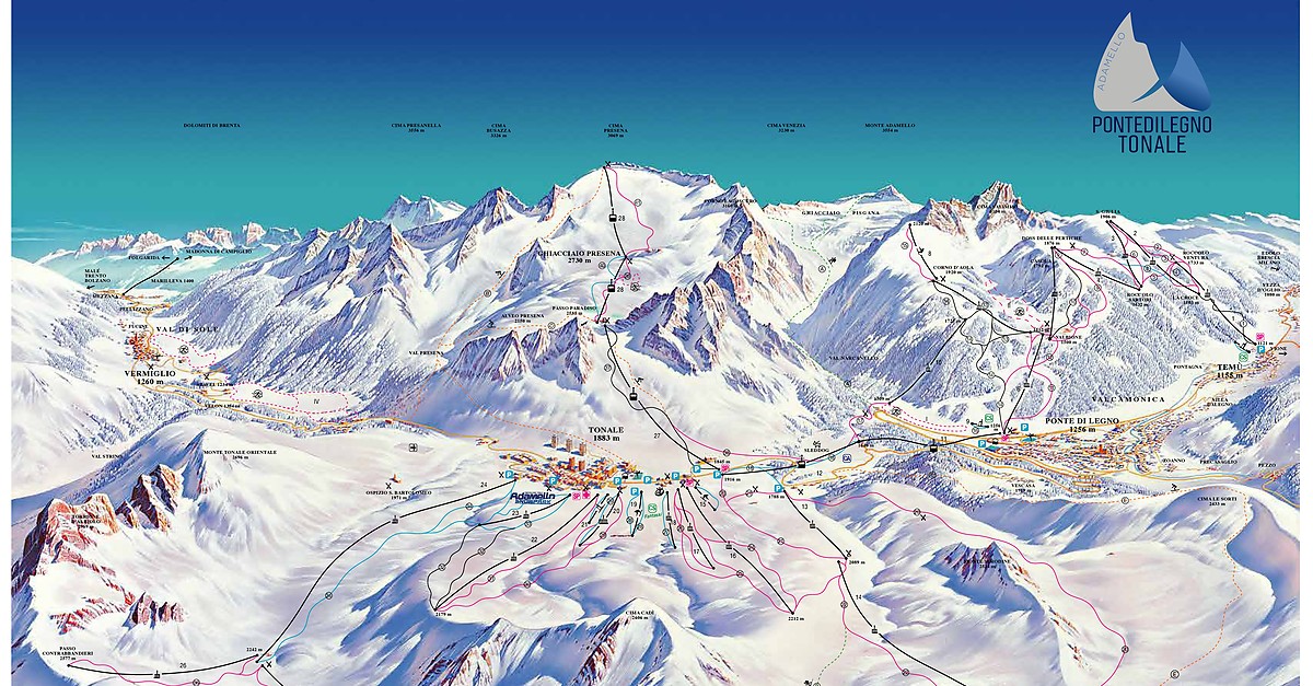Bergfex Osrodek Narciarski Presena Gletscher Adamello Ski Urlop Narciarski Presena Gletscher Adamello Ski