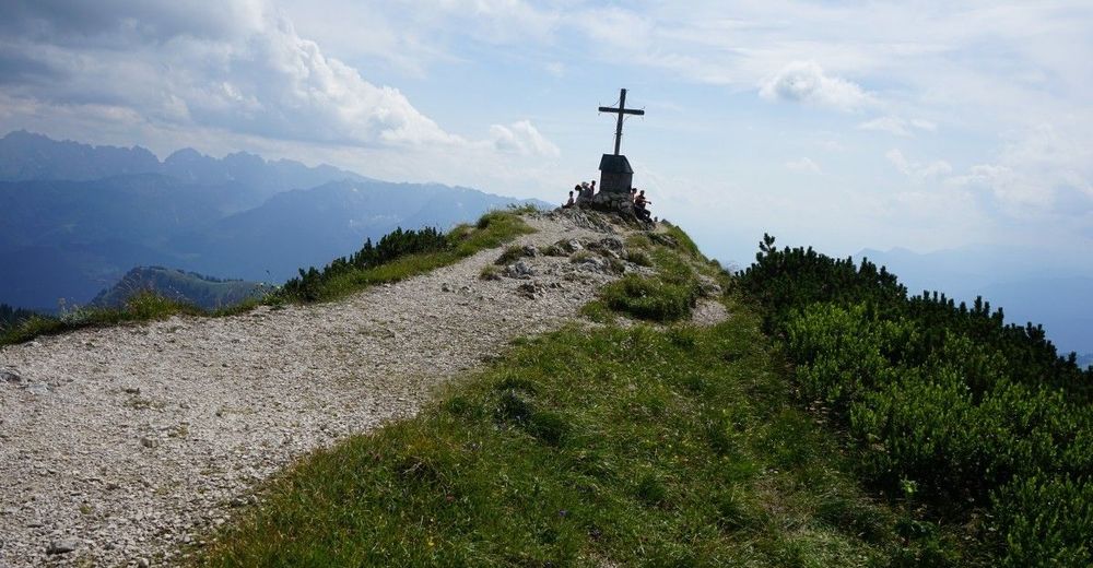 Geigelstein Gipfel Vom Bergsteigerdorf Schleching Aus - BERGFEX ...