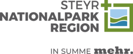 Logotip Steyr und die Nationalpark Region