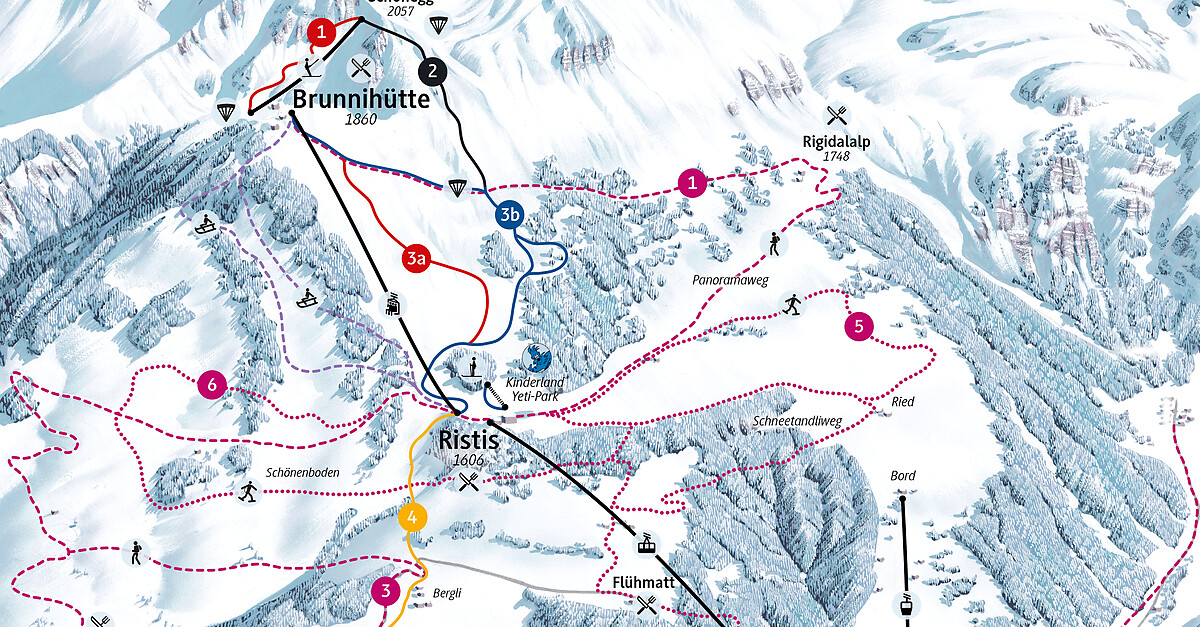 M&Atilde;&copy;t&Atilde;&copy;o de montagne Brunni-Bahnen Engelberg, 2.080 m - bergfex