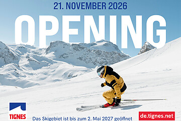 Seid die Ersten auf der Piste !