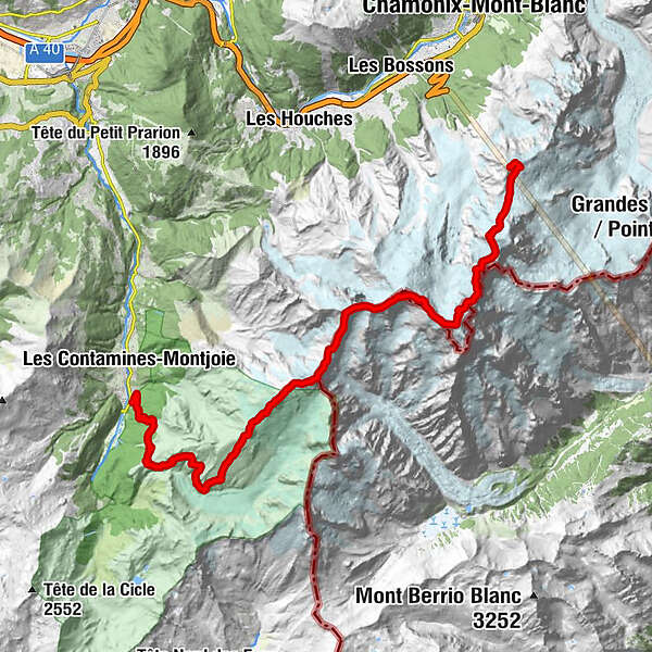 Traversée Royale königliche Mont Blanc Überschreitung BERGFEX