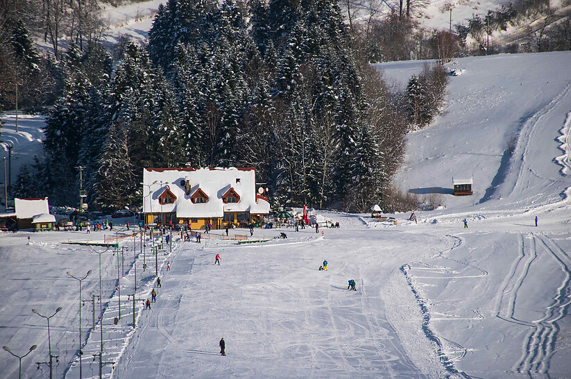 PistenplanSkigebiet Lesko-Ski / Weremień