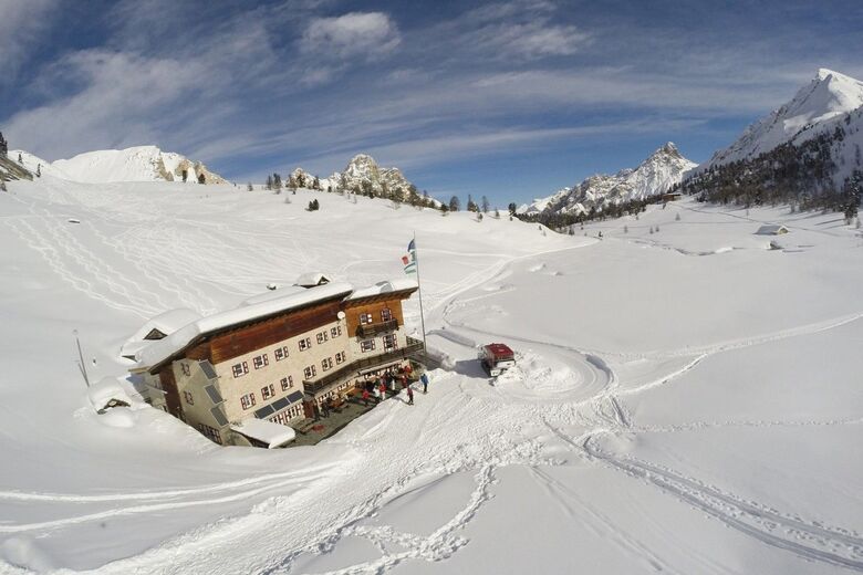 Schutzhütte Lavarella Fanesalm