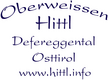 Logotip von Gasthaus Oberweissen - Hittl