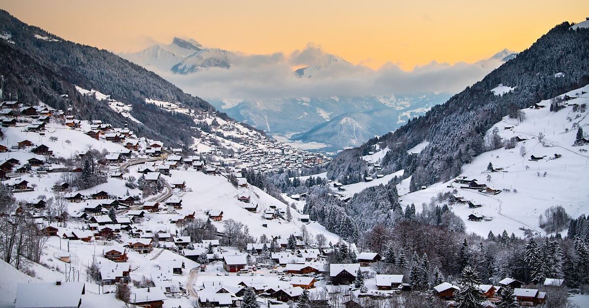 Vald'Illiez Les Bains BERGFEX Wanderung Tour Wallis