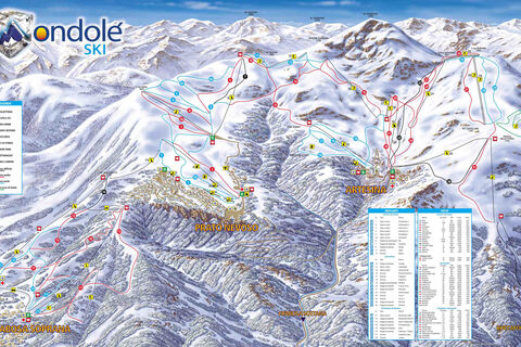 Lyžiarske stredisko Artesina / Mondolè Ski