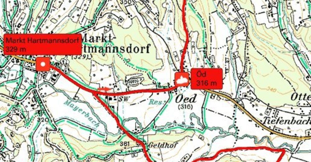 Markt Hartmannsdorf: Apfeltour - BERGFEX - Mountainbike - Tour Steiermark