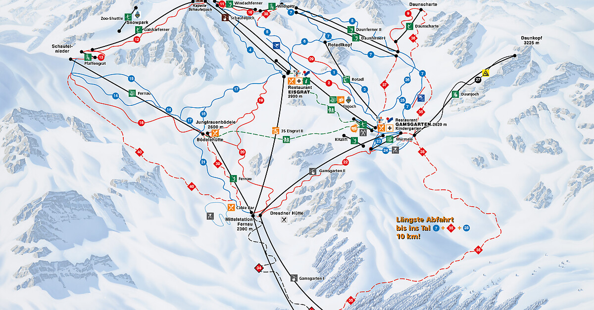BERGFEX: Station de ski Stubaier Gletscher / Stubaital - Vacances de ski Stubaier Gletscher / Stubaital