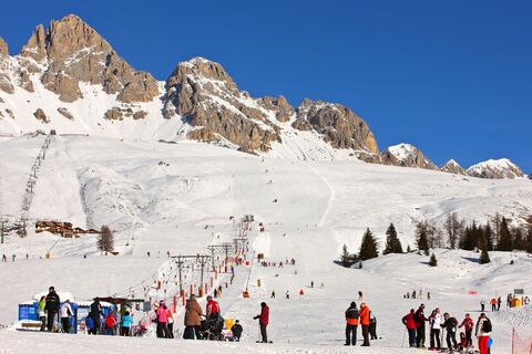 Rejon narciarski Passo San Pellegrino - Falcade / Trevalli