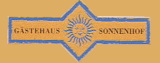 Логотип фон Gästehaus Sonnenhof