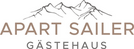 Logotyp Apart Sailer - Gästehaus