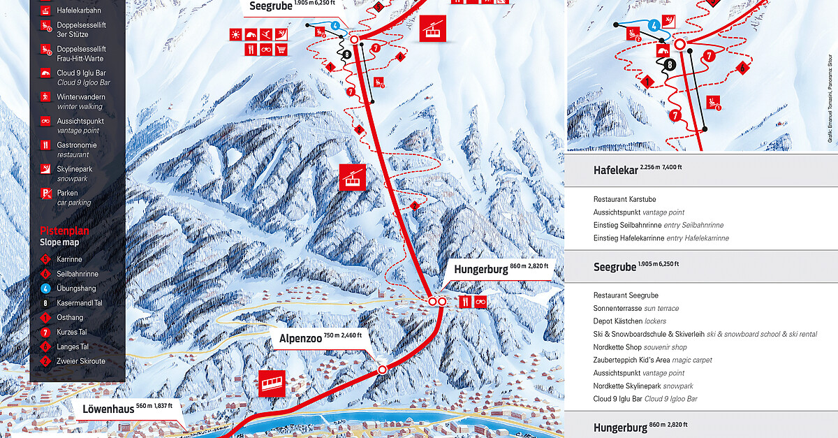 BERGFEX: Skigebiet Innsbruck - Nordkette - Skiurlaub Innsbruck - Nordkette