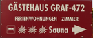 Logotipo Gästehaus Graf