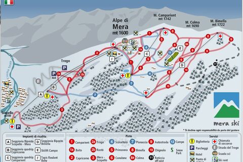 Лыжная область Scopello / Alpe di Mera
