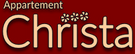Logotyp Appartement Christa