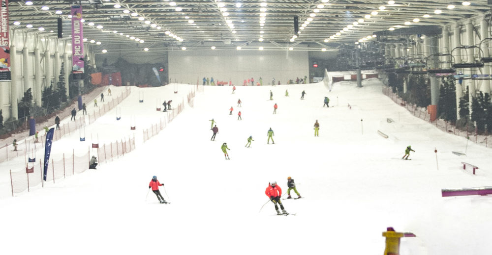 Planul pistelor Zonă de schi Madrid SnowZone