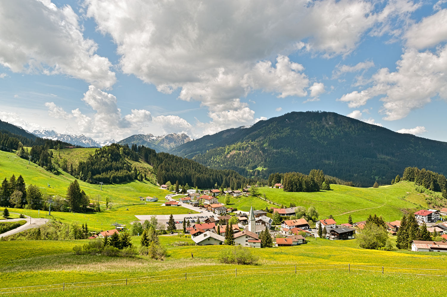 BERGFEX: Panoramakarte Jungholz im Allgäu: Karte Jungholz im Allgäu