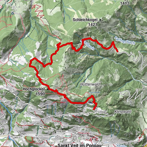 Sankt Veit im Pongau Hochglocker Rettenebenalm (Roslalm) Sankt
