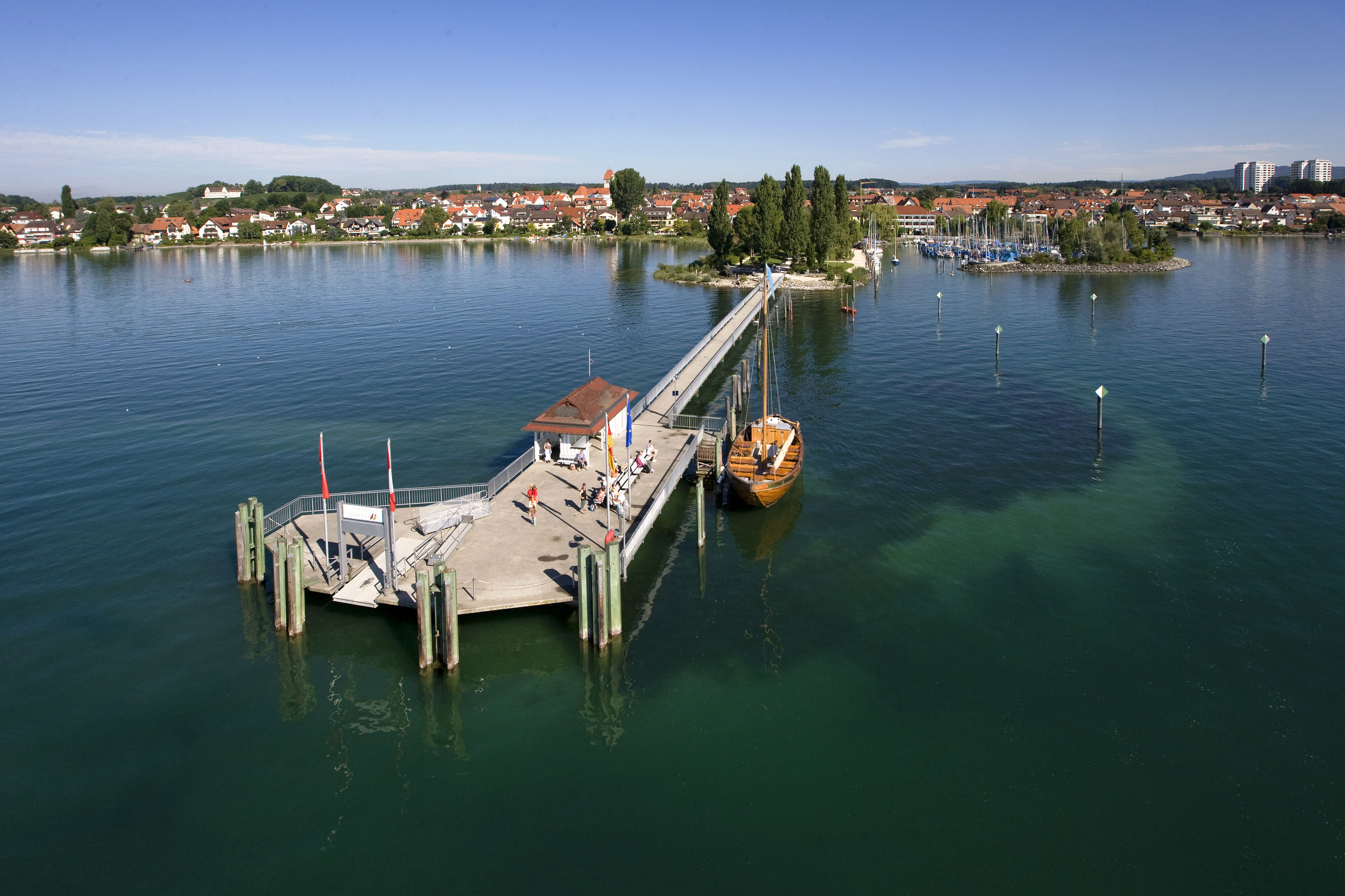 BERGFEX: Panoramakarte Immenstaad Am Bodensee: Karte Immenstaad Am ...