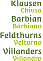 Logotyp Feldthurns