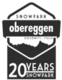 Logo 20-jähriges Jubiläum im Snowpark Obereggen