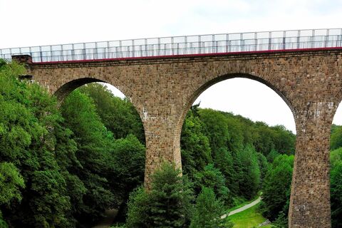 Panorama Radweg Niederbergahn