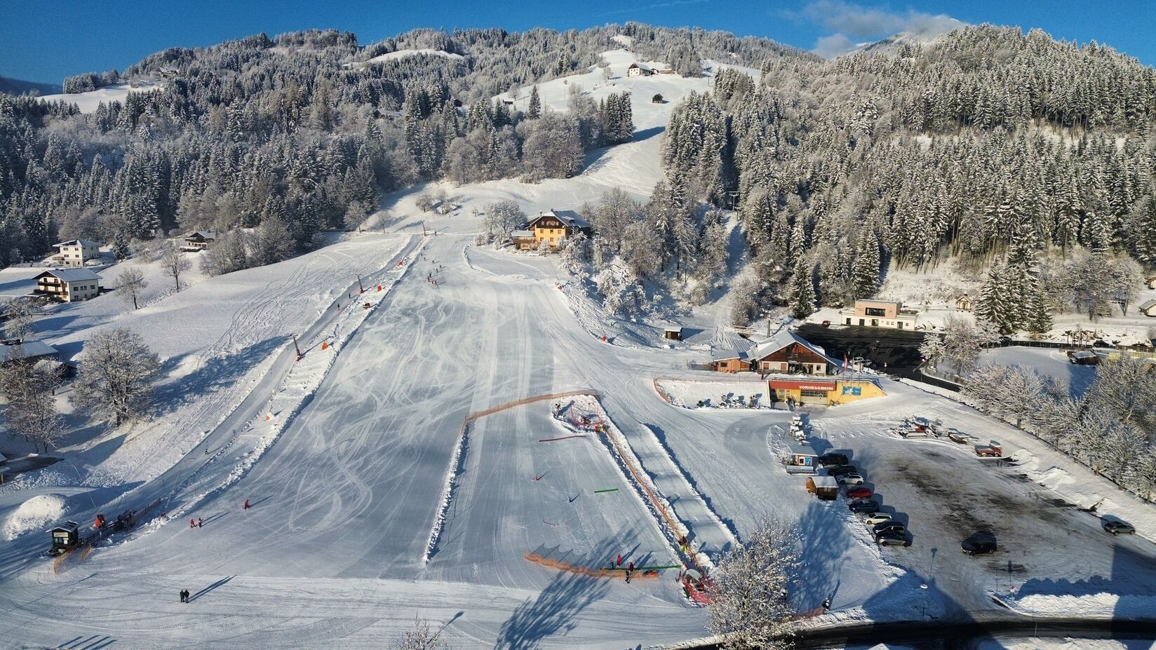 PistenplanSkigebiet Vorhegg / Kötschach / Mauthen