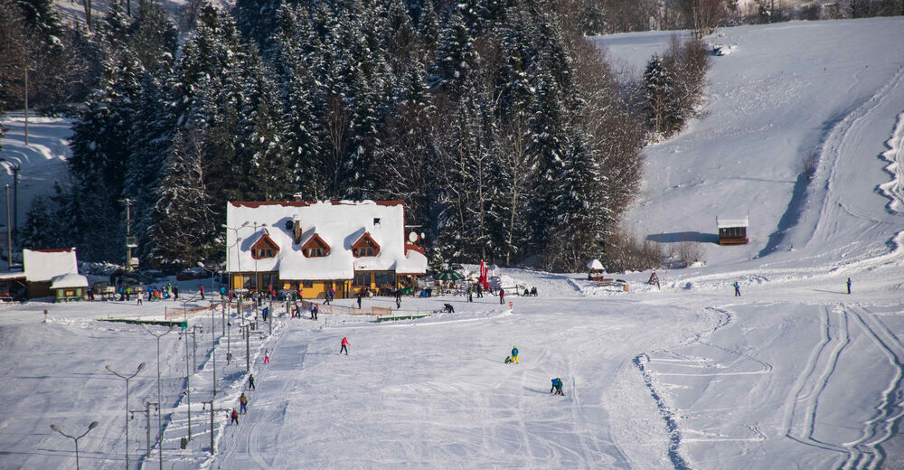 Planul pistelor Zonă de schi Lesko-Ski / Weremień