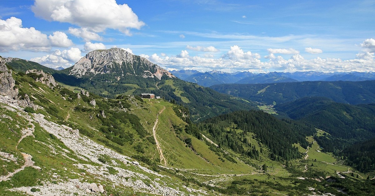Rund um die Bischofsmütze Etappe 3 - BERGFEX - Fernwanderweg - Tour ...