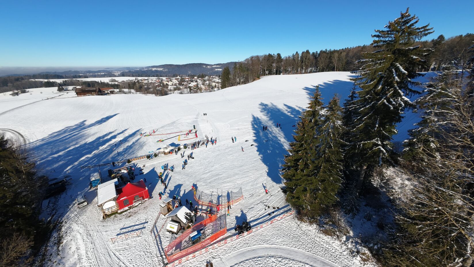 PistenplanSkigebiet Schafbüel - Wildberg