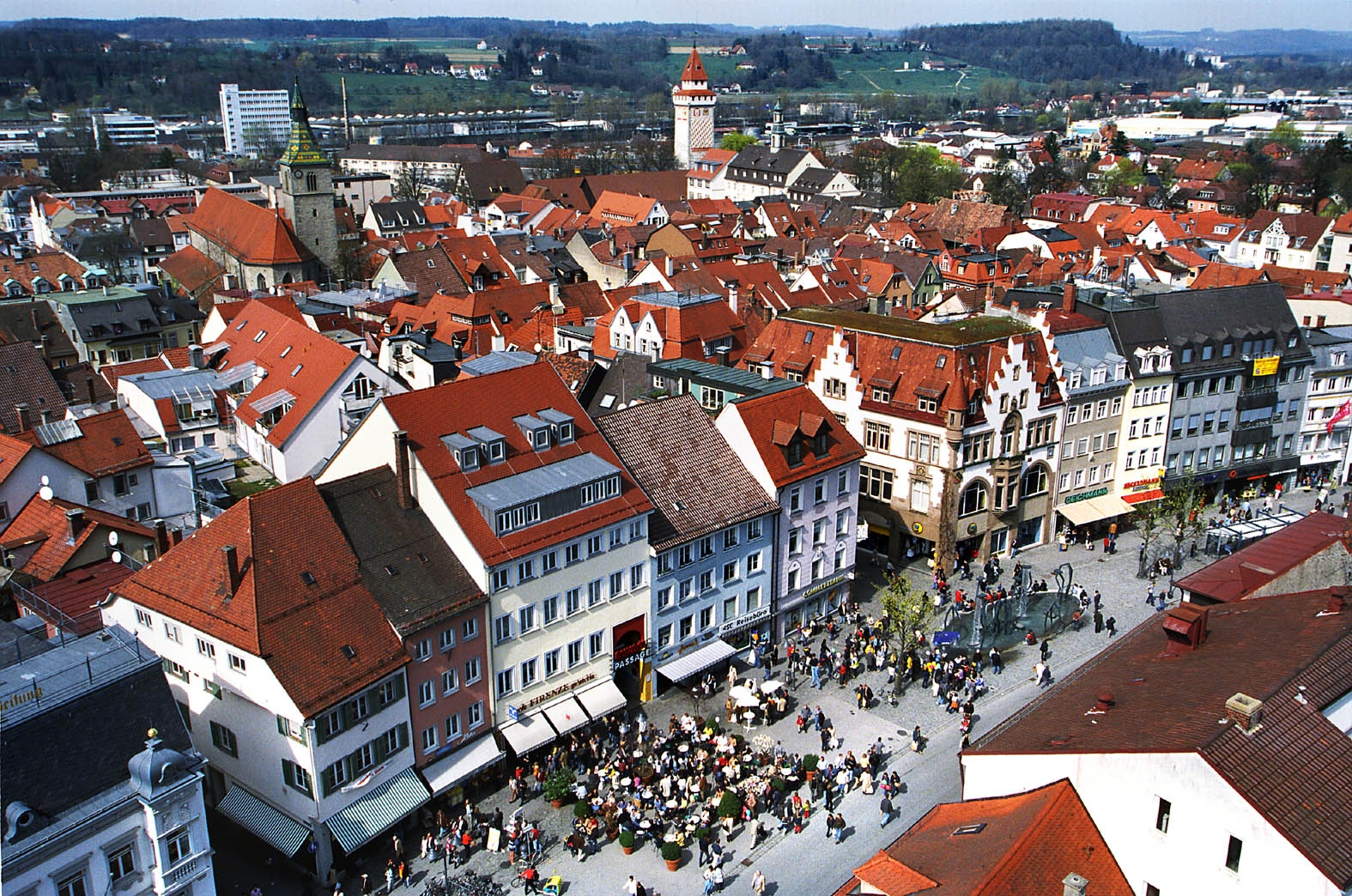 Dageraad Vertrouwen Wreedheid BERGFEX: Panoramakaart Ravensburg: Kaart Ravensburg - Alm - Ravensburg