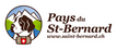 Logotyp Pays du Saint-Bernard