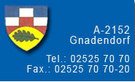 Logotyp Gnadendorf