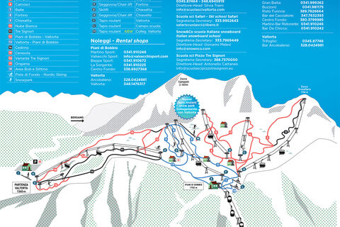 Schigebiet Barzio - Piani di Bobbio