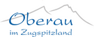 Logo Oberau - Zugspitzland