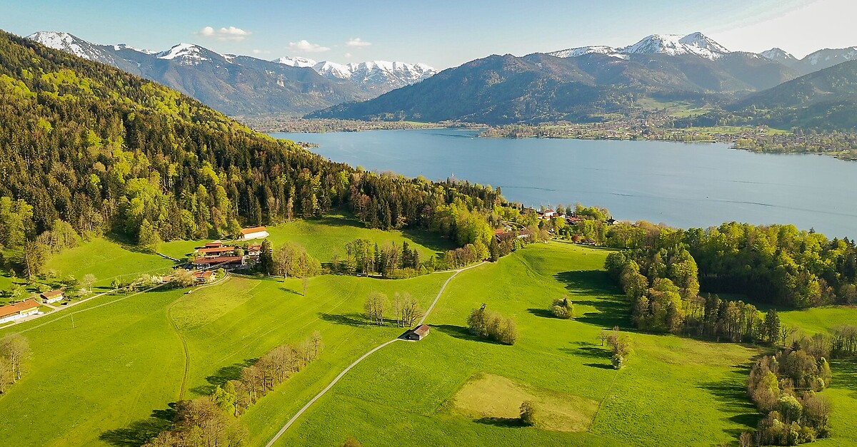 Mit Der Bahn In Die Berge: Tegernseer Höhenweg - BERGFEX - Wanderung ...