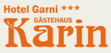 Logo da Gästehaus Karin