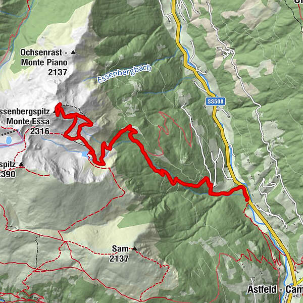 Essenbergspitze Bergfex Wanderung Tour S Dtirol